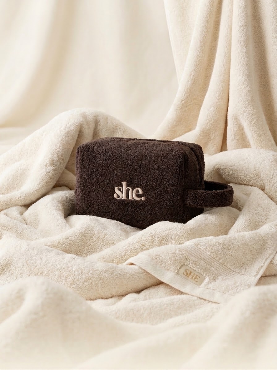 She Terry Essentials Case - Chocolate