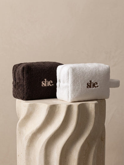 She Terry Essentials Case - Chocolate