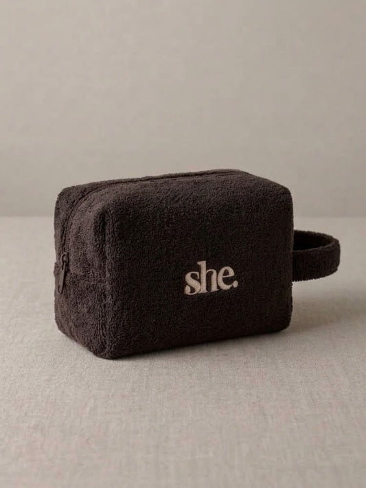 She Terry Essentials Case - Chocolate